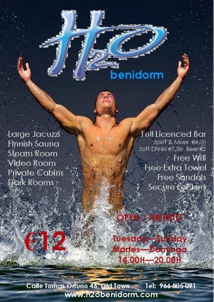 gay saunas benidorm|H2o Benidorm .